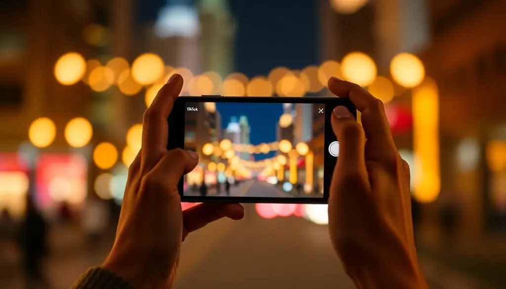 Viral TikTok video on iPhone showing millions of views